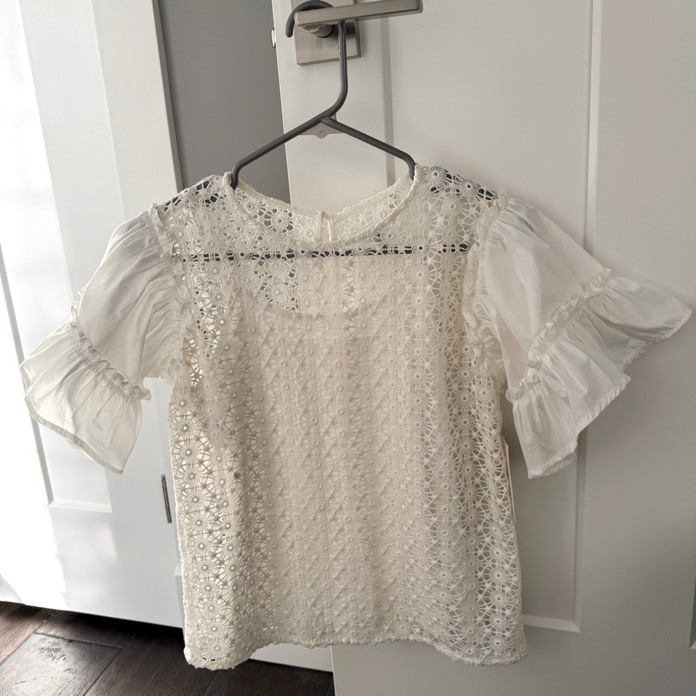 Stella & Dot Crochet Top